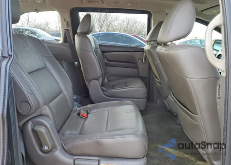 2012 Honda Odyssey Touring z USA, uszkodzony, nr VIN 5FNRL5H99CB136244